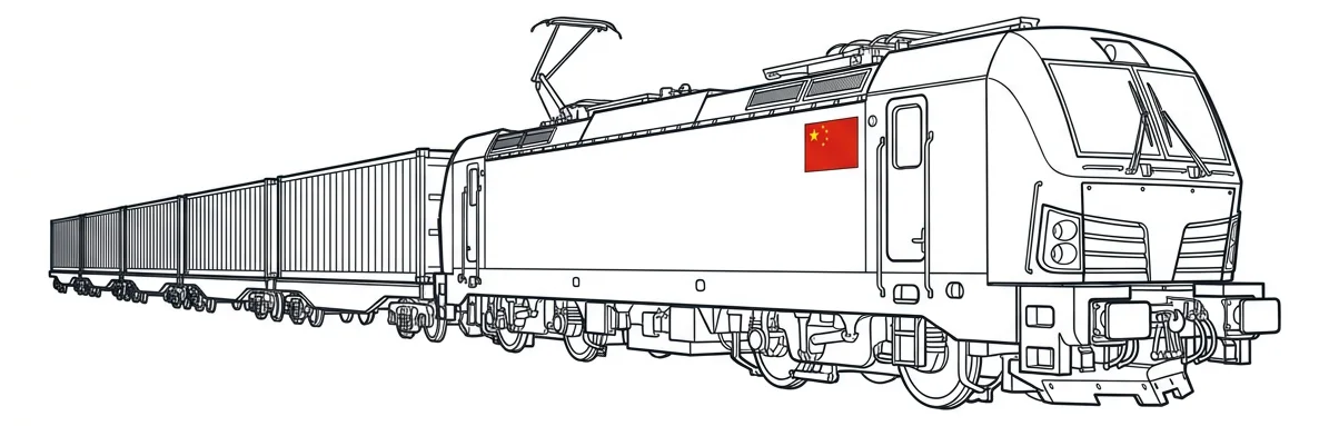 Rail delivery from China