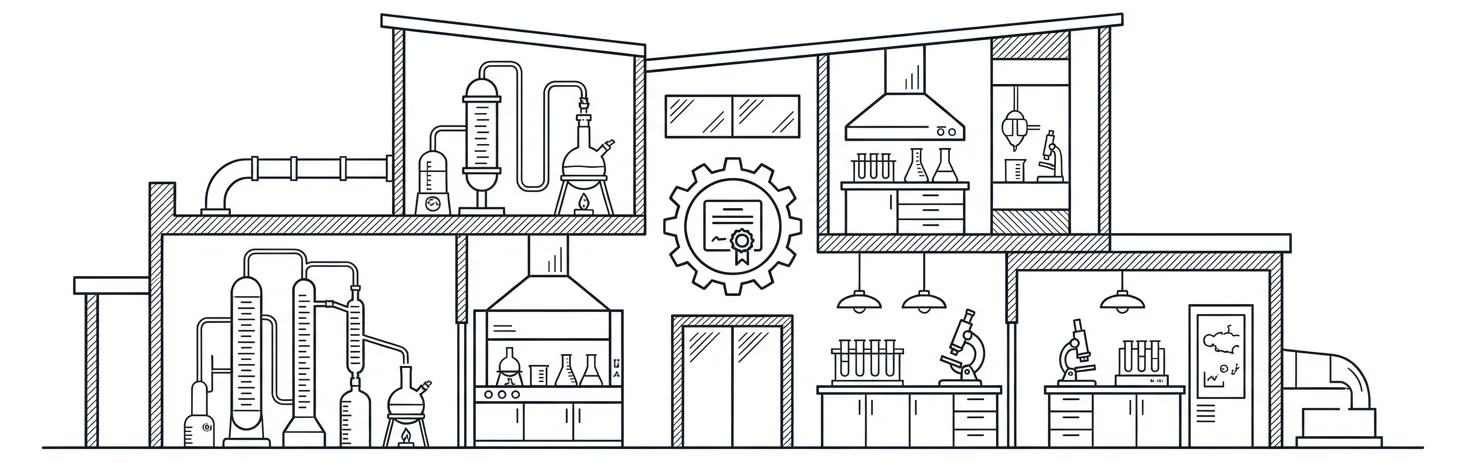 An independent certified laboratory in Russia